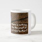 Mug de Humour et de cuir (Devant droit)