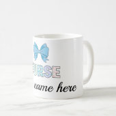 Mug de infirmière personnalisé (Devant droit)
