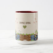 Mug de jardin (rouge) (Centre)