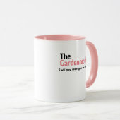 Mug de jardinage (Devant droit)