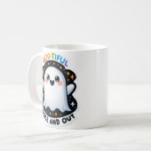 Mug de jeu d'Halloween intérieur et extérieur (Devant gauche)