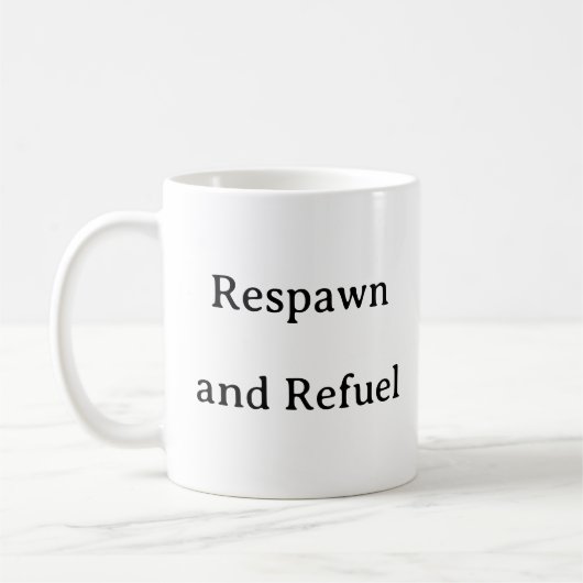 Mug de jeu - Respaawn et Refuel (Gauche)