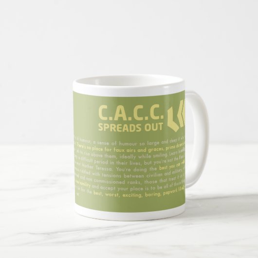 Mug de Jim's Words of Wisdom (MTP) (Devant droit)