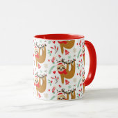 Mug De jolies fentes de Noël (Devant droit)