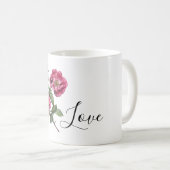 Mug De jolies roses roses (Devant droit)