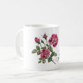 Mug De jolies roses roses (Devant gauche)