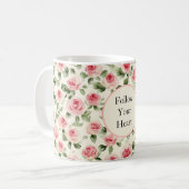 Mug De jolies roses roses   (Devant gauche)