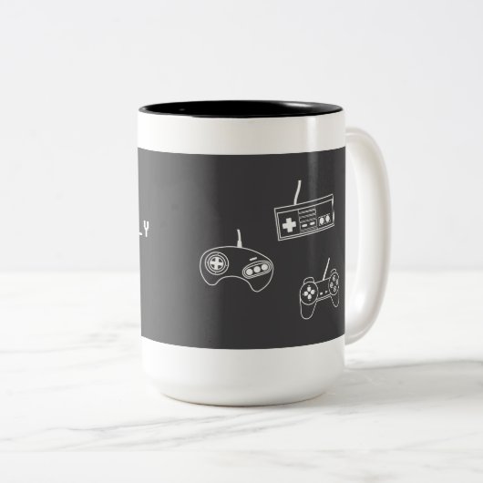 Mug de joueurs classiques (Devant droit)