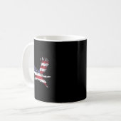 Mug De Juillet Bald Eagle Us Drapeau Poche Amérique Ho (Devant gauche)