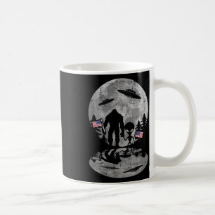 Mug De Juillet Bigfoot Alien Ufo Drôle Patriotique Fem