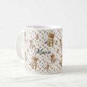 Mug de Kitten Floral (Devant gauche)