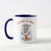 Mug de Knitter Stitch-a-holic (Gauche)