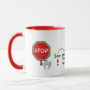 Mug "De kunst om een pauze in te lassen" Mok