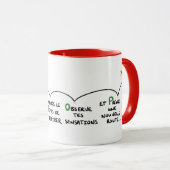 Mug « De l’art de prendre une pause » (Devant droit)