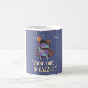 Mug De la boue à l'éclat Chapeau de sorcière de grenou