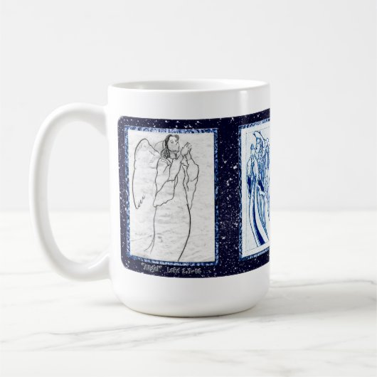 Mug de la carte de Noël "Angel" (Gauche)