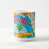 Mug de la carte postale Sunshine de Floride (Centre)