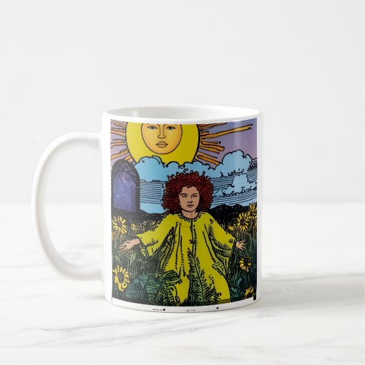 Mug de la carte Tarot "idiot" (Gauche)