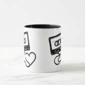 Mug de la Cassette Rétro - Un soupir de nostalgie (Centre)