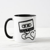 Mug de la Cassette Rétro - Un soupir de nostalgie (Gauche)
