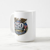 Mug de la commémoration du 250e anniversaire des É (Devant gauche)