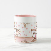 Mug de la Coupe de café rétro (Centre)