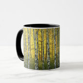 Mug de la Coupe du Café - Les bouleaux de la Forêt (Devant gauche)
