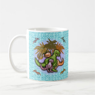 Mug de la famille des Dinosaures