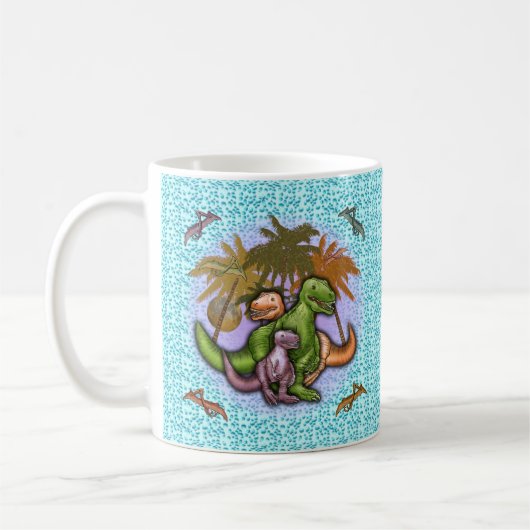 Mug de la famille des Dinosaures (Gauche)