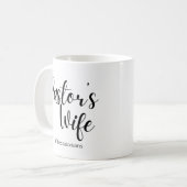 Mug de la femme du pasteur (Devant gauche)