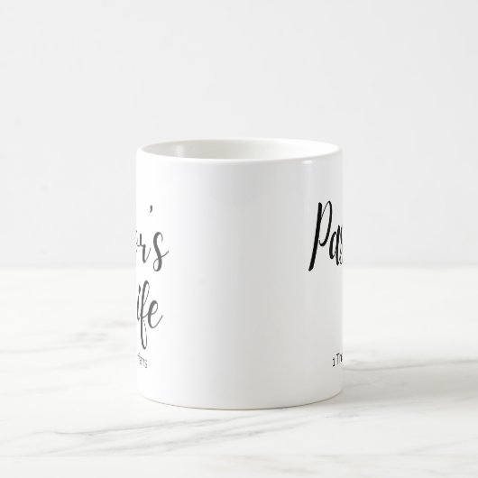 Mug de la femme du pasteur (Centre)