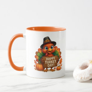 Mug de la fête de Thanksgiving