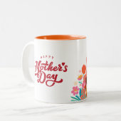 ❤️ Mug de la Fête des Mères - Amour en pleine fleu (Devant gauche)