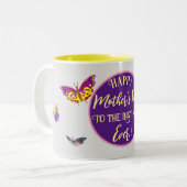 Mug de la Fête des Mères aux papillons (Devant gauche)