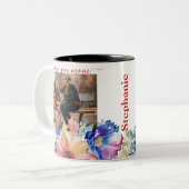Mug de la Fête des mères Fleurs sauvages de Boho (Devant gauche)