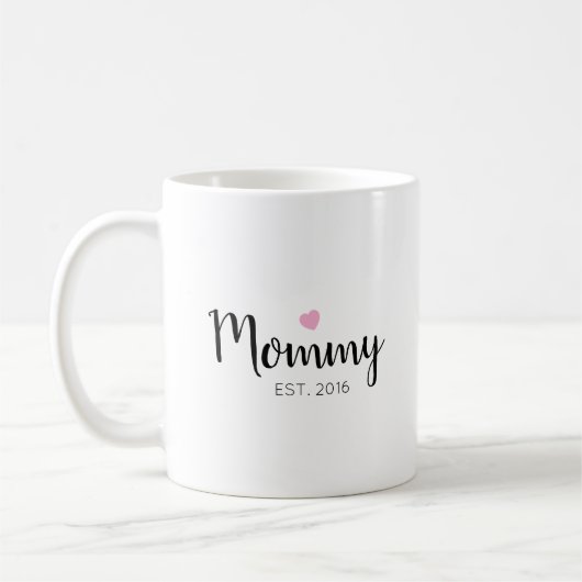 Mug de la Fête des Mères personnalisée (Gauche)