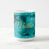 Mug de la Fête des Mères Roses Turquoise (Centre)