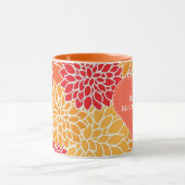 Mug de la Fête des Mères rouge et orange (Centre)