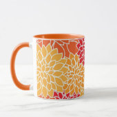 Mug de la Fête des Mères rouge et orange (Gauche)