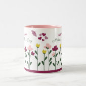 Mug de la Fête des mères violette et rose (Centre)