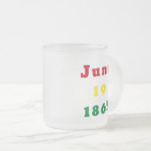 Mug de la fête du 19e juin (Devant droit)