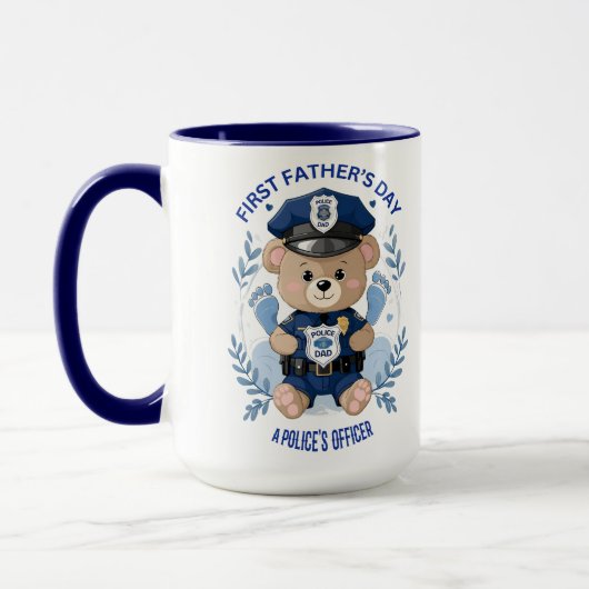 💙 Mug de la Fête du Premier Père (Gauche)