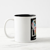 Mug de la fierté de l'arc-en-ciel déclaration Exis (Gauche)