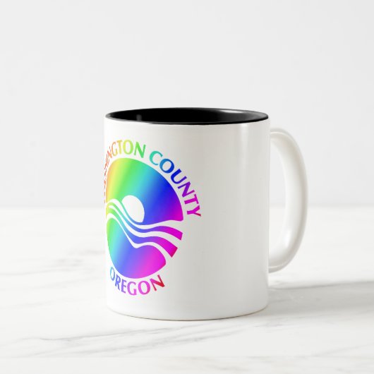 Mug de la Fierté du comté de Washington (Devant droit)