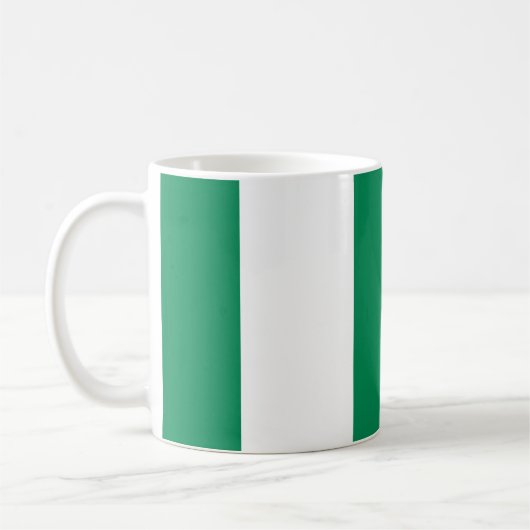 Mug de la Fierté du drapeau nigérian (Gauche)