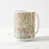 Mug de la fleur de naissance d'août (Devant droit)