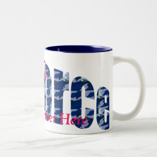 Mug de la Force aérienne fière sur mesure