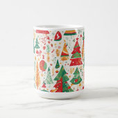 Mug de la forêt de Noël lunatique (Centre)