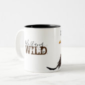 Mug de "la fuite de la liberté" de Wild Stallion S (Devant gauche)