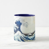 Mug "De la grande peinture japonaise vague" par (Centre)